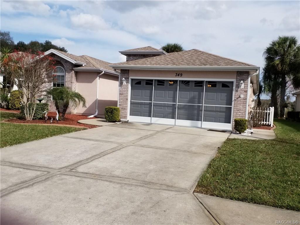 home for sale at 349 N Golf Harbor Path, Inverness, FL 34450 in Moorings at Point O Woods